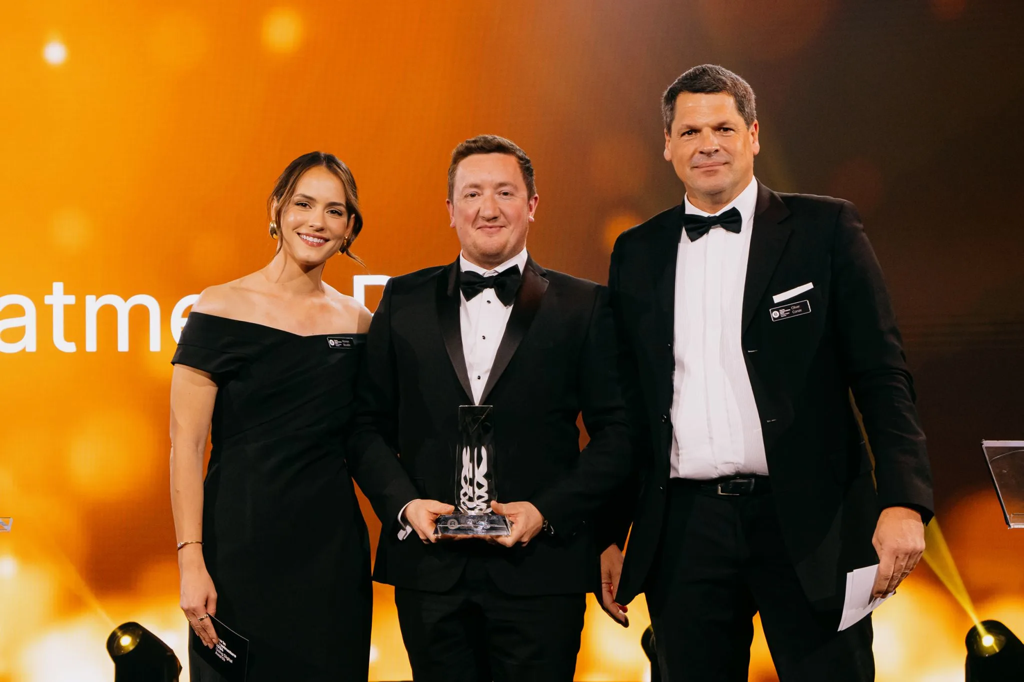 Dan Receiving Award